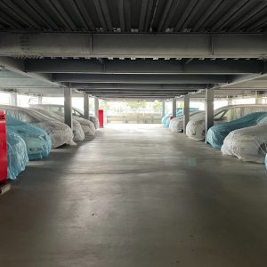 【兵庫県神戸市】マンション自走式立体駐車場止水工事