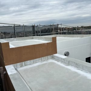 【東京都世田谷区】新築オフィスビル｜屋上・EVピット防水工事